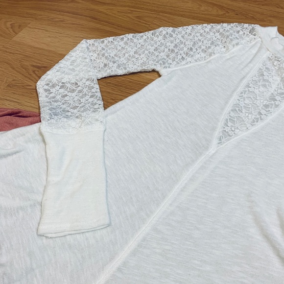 FREE PEOPLE | Lace Snow Long Sleeve - Picture 4 of 7
